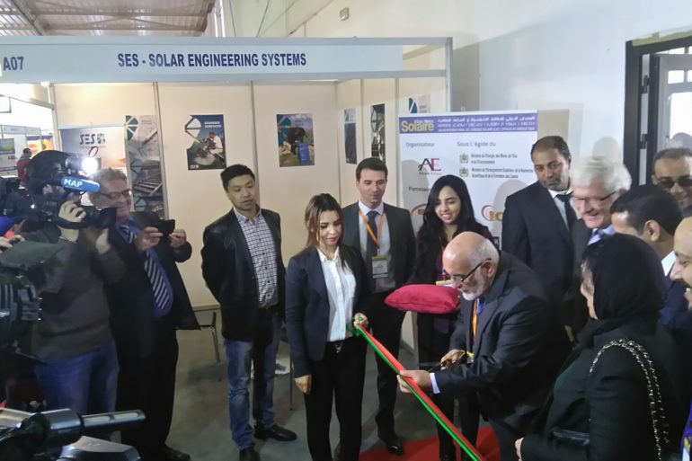 Inauguration de solaire Expo casablanca !