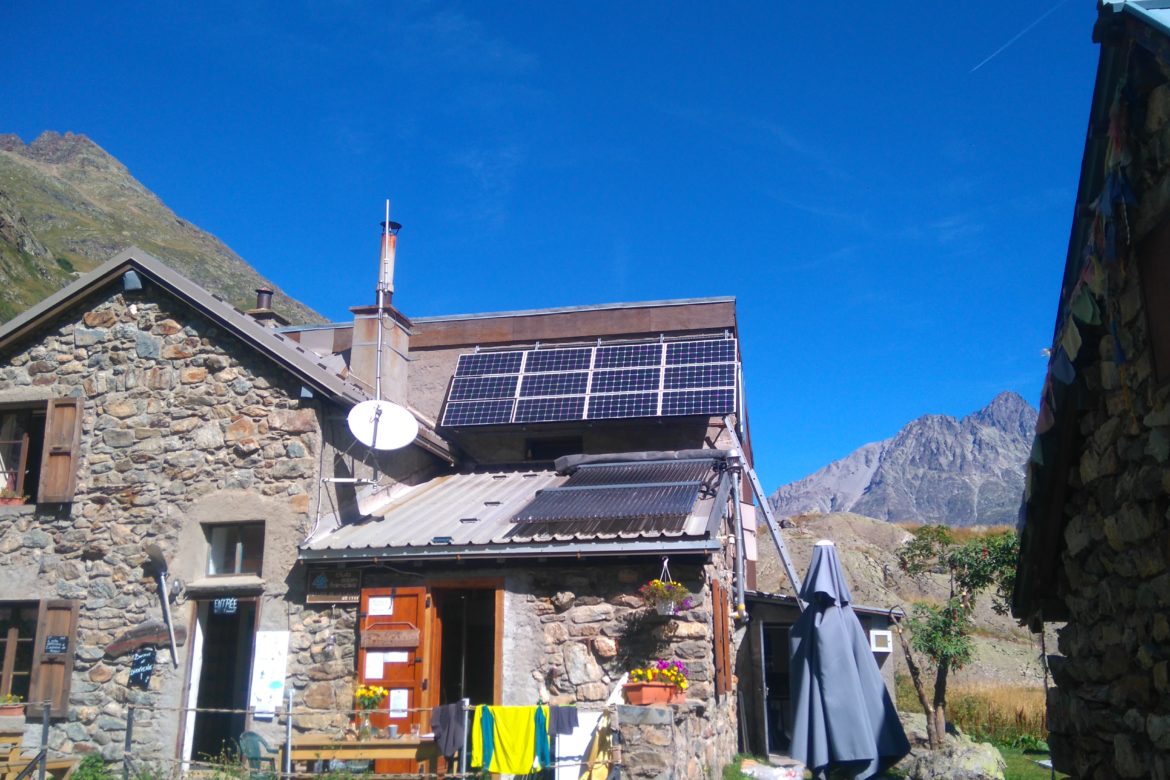 Refuge de La Lavey, autoproduction énergétique